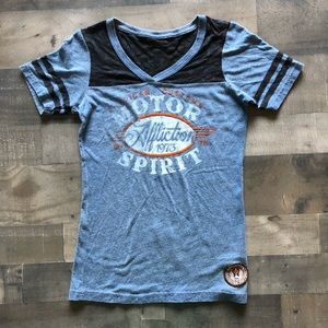 Affliction American Customs Motor Spirit Shirt M